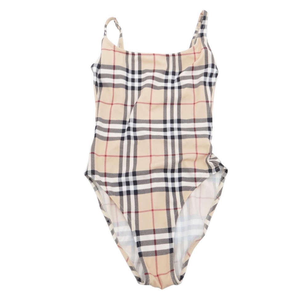 Iconic Burberry One Piece Bathing Suit